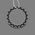 Paper Air Freshener Tag - 36 Point Polygon Tag